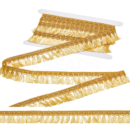 4 Yards Metallic Tassel Lace Ribbon OCOR-LP0001-20-1