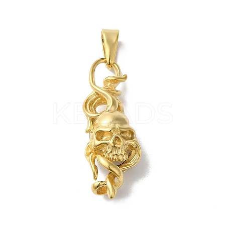 PVD Vacuum Plating 304 Stainless Steel Pendants STAS-B069-47E-G-1