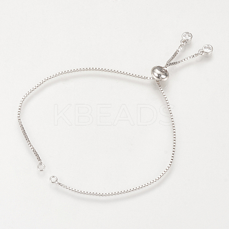 Brass Slider Bracelets Making LS-MAK-R025-02P-1