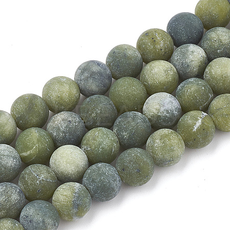 Natural Chinese Southern Jade Beads Strands LS-G-T106-070-1