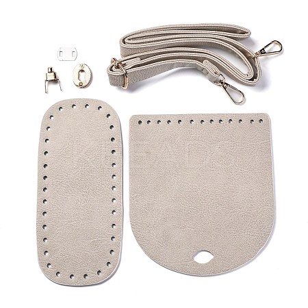 PU Leather Shoulder Bag Making Kits DIY-XCP0003-43-1