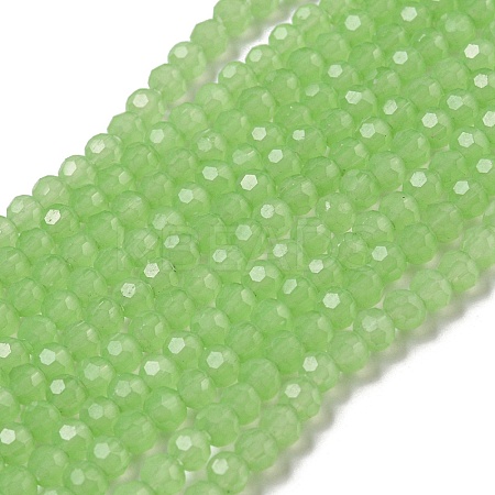 Imitation Jade Glass Beads Stands EGLA-A035-J3mm-D01-1