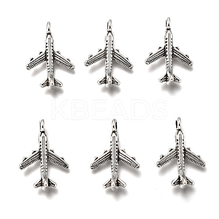 Tibetan Style Alloy Pendants TIBEB-A101638-AS-FF-1
