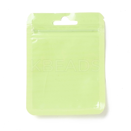 Rectangle Plastic Zip Top Gift Bags OPP-B006-02A-02-1