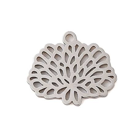 Non-Tarnish 304 Stainless Steel Pendants STAS-S139-06P-03-1