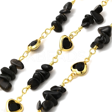 Handmade Brass Link Chains CHC-L053-04G-01-1