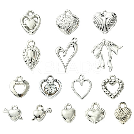 30Pcs 15 Styles Acrylic & Plastic Pendants Sets FIND-YW0004-63-1