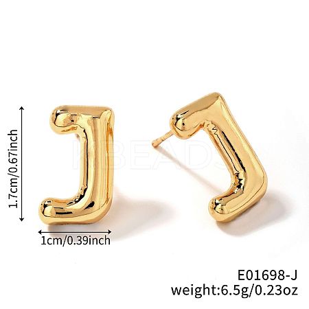 Brass Stud Earrings UV9543-10-1