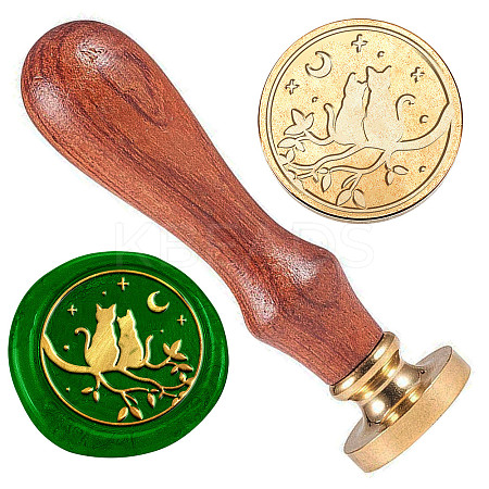 Wax Seal Stamp Set AJEW-WH0208-872-1