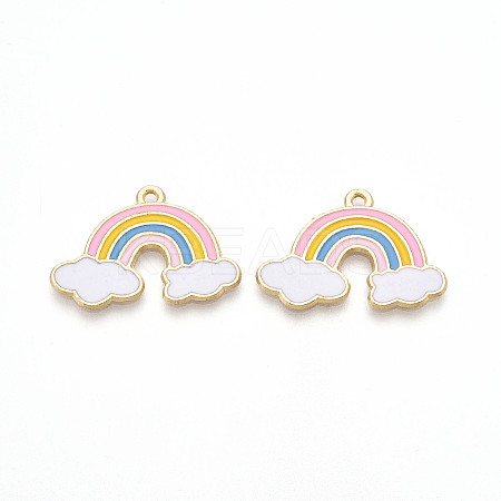 Alloy Enamel Pendants ENAM-S126-086-01-NR-1