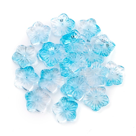 Transparent Glass Beads GLAA-H016-10J-22-1