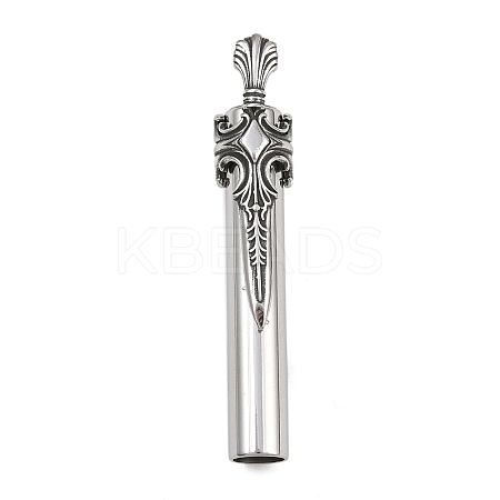 316 Surgical Stainless Big Steel Pendants STAS-Z165-11AS-1