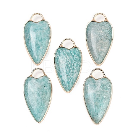 Natural Amazonite Pendants G-G193-02G-08-1