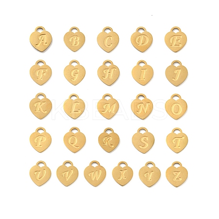 26Pcs Ion Plating(IP) 304 Stainless Steel Pendants FIND-M017-01G-1