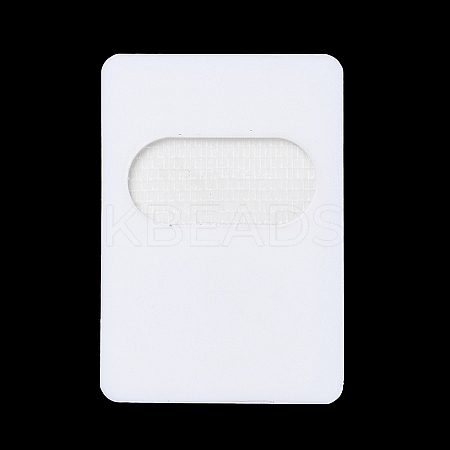 Oval Hole Acrylic Pearl Display Board Loose Beads Paste Board ODIS-M006-01J-1