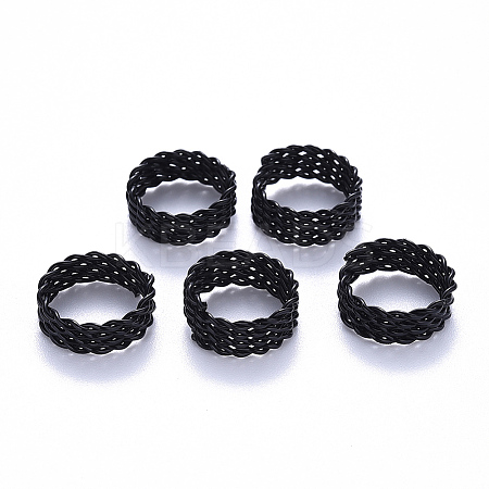 Electrophoresis Iron Twisted Hair Coil Dreadlock Beads IFIN-S696-111-1