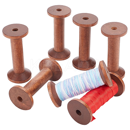 Wood Bobbins DIY-WH0430-808B-1