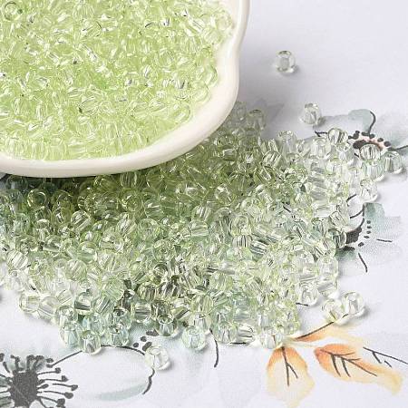 Transparent Colours Glass Seed Beads SEED-P007-02A-06-1