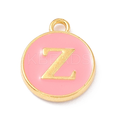 Golden Plated Alloy Enamel Charms X-ENAM-Q437-14Z-1