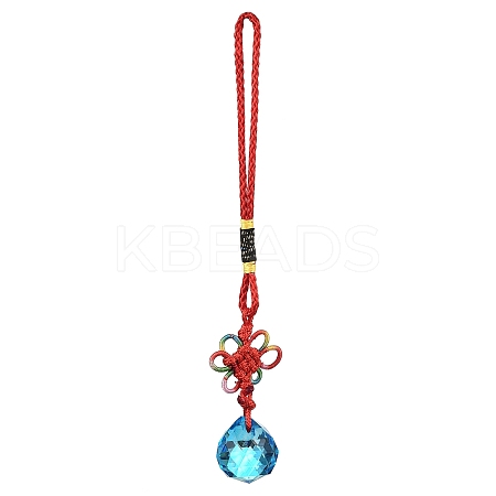 Glass Round Ball Hanging Ornaments LS-HJEW-Z006-01A-1