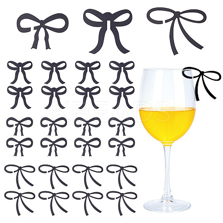30Pcs 3 Styles Acrylic Wine Glass Charms AJEW-ME0001-11B-1