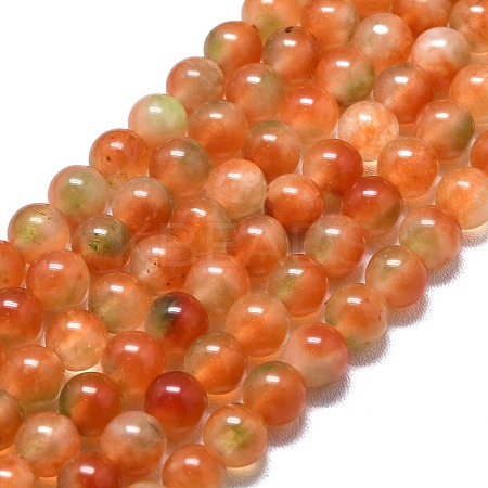 Natural Malaysia Jade Beads Strands G-L645-C01-4mm-29-1