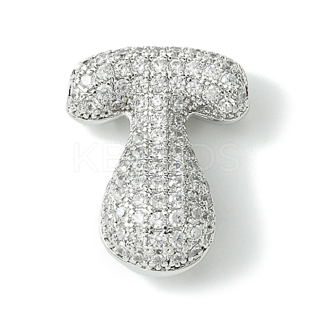 Rack Plating Brass Cubic Zirconia Pendants KK-S378-02P-T-1
