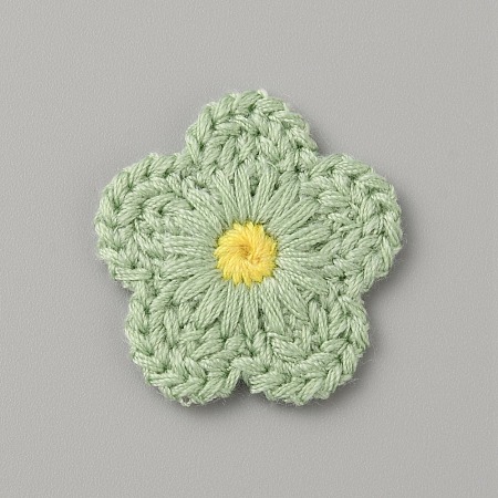 Two Tone Polyester Knitted Ornament Accessories DIY-WH0308-416A-1