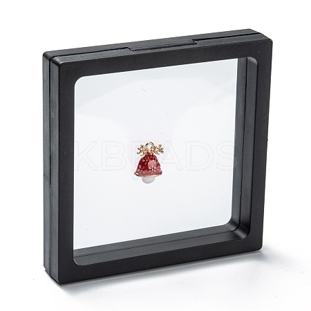 Square Transparent PE Thin Film Suspension Jewelry Display Stands CON-D009-03A-02-1