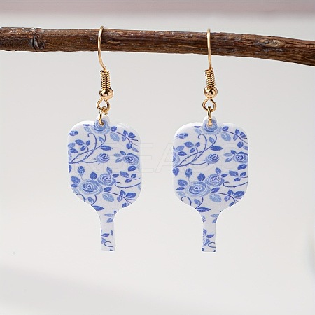 Acrylic Dangle Earrings FS-WGED1FD-05-1