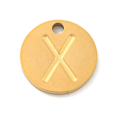 Ion Plating(IP) 304 Stainless Steel Pendants FIND-M017-02G-X-1