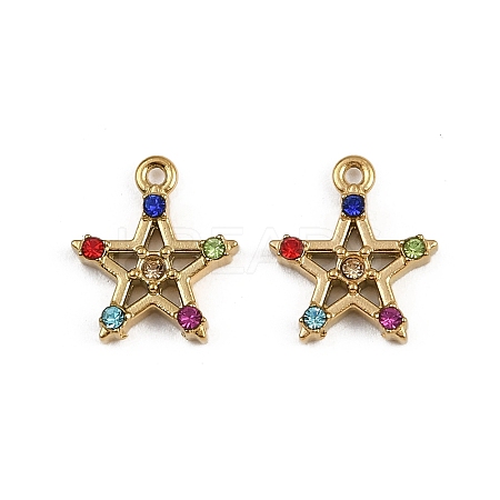 304 Stainless Steel Pendants STAS-A120-06G-1