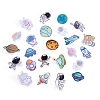 Yilisi 24Pcs 24 Style Plastic Brooch for Backpack Clothes JEWB-YS0001-05-2