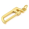 Rack Plating Brass Pendants KK-Z063-30E-G-2