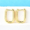 Brass Huggie Hoop Earrings EJEW-F245-04G-A-4