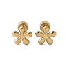 304 Stainless Steel Stud Earrings for Women X-EJEW-E603-05G-G-1