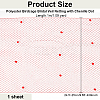 Polyester Birdcage Bridal Veil Netting with Chenille Dot AJEW-WH0471-103C-03-2