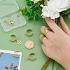 DIY Charm Cuff Ring Making Kit DIY-UN0003-67-2