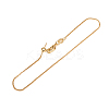 Brass Stud Earring Findings LS-MAK-G014-05G-2