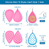 DIY Dangle Earring Making Kits DIY-CD0001-30-2