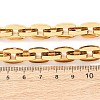 304 Stainless Steel Link Chain Necklaces for Women Men NJEW-F363-06G-5