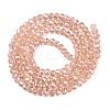 Electroplate Glass Beads Strands EGLA-A044-T2mm-B21-3