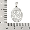 Non-Tarnish 304 Stainless Steel Pendants STAS-B071-02A-09P-3