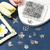 15 Styles Tibetan Style Alloy Pendants TIBE-FS0002-73-8