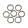 Rack Plating Brass Linking Rings KK-P286-01B-AB-1