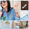 26Pcs 26 Styles Natural White Shell Flower Beads BSHE-PH0001-60-5