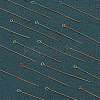 100Pcs 2 Colors Brass Eye Pins KK-BBC0020-58-3
