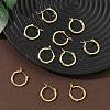 SHEGRACE Brass Hoop Earrings XGR0019G-69G-4