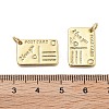 Brass Pendants X-KK-Q006-08G-3