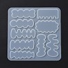DIY Irregular Shape Cabochon Silicone Molds for Hair Clips DIY-L069-01A-4